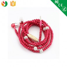 High Quality New Fashion Pearl Necklace Earphone