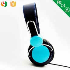 leather colorful headphone