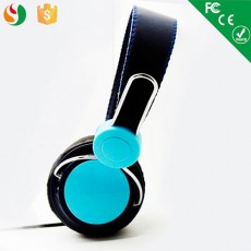 leather colorful headphone